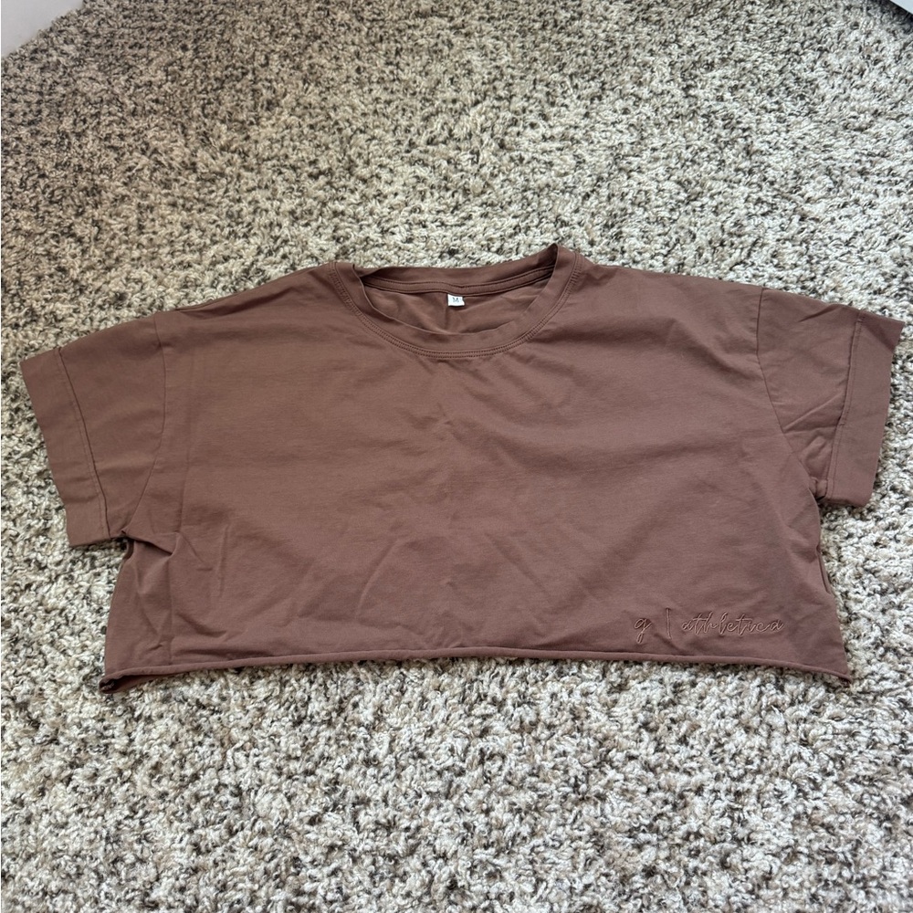 G Athletica cropped tee